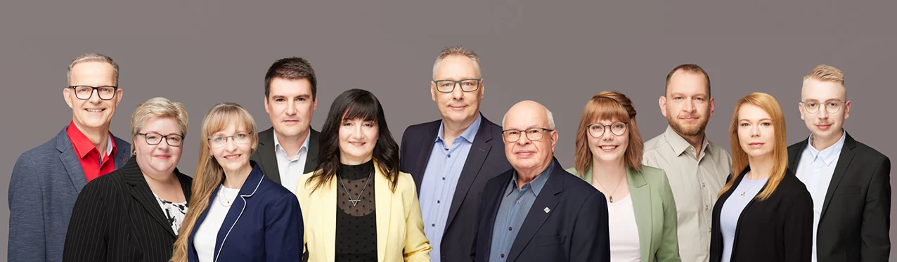 Das Busse-Bau-Team in einer gemeinsamen Aufnahme